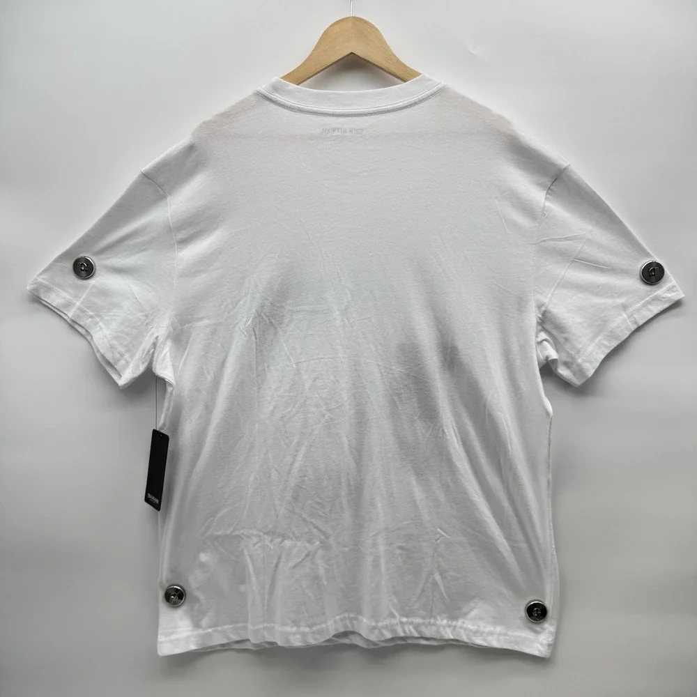 NWT True Religion World Tour Champs Graphic Tee Shirt White Mens XXL $72